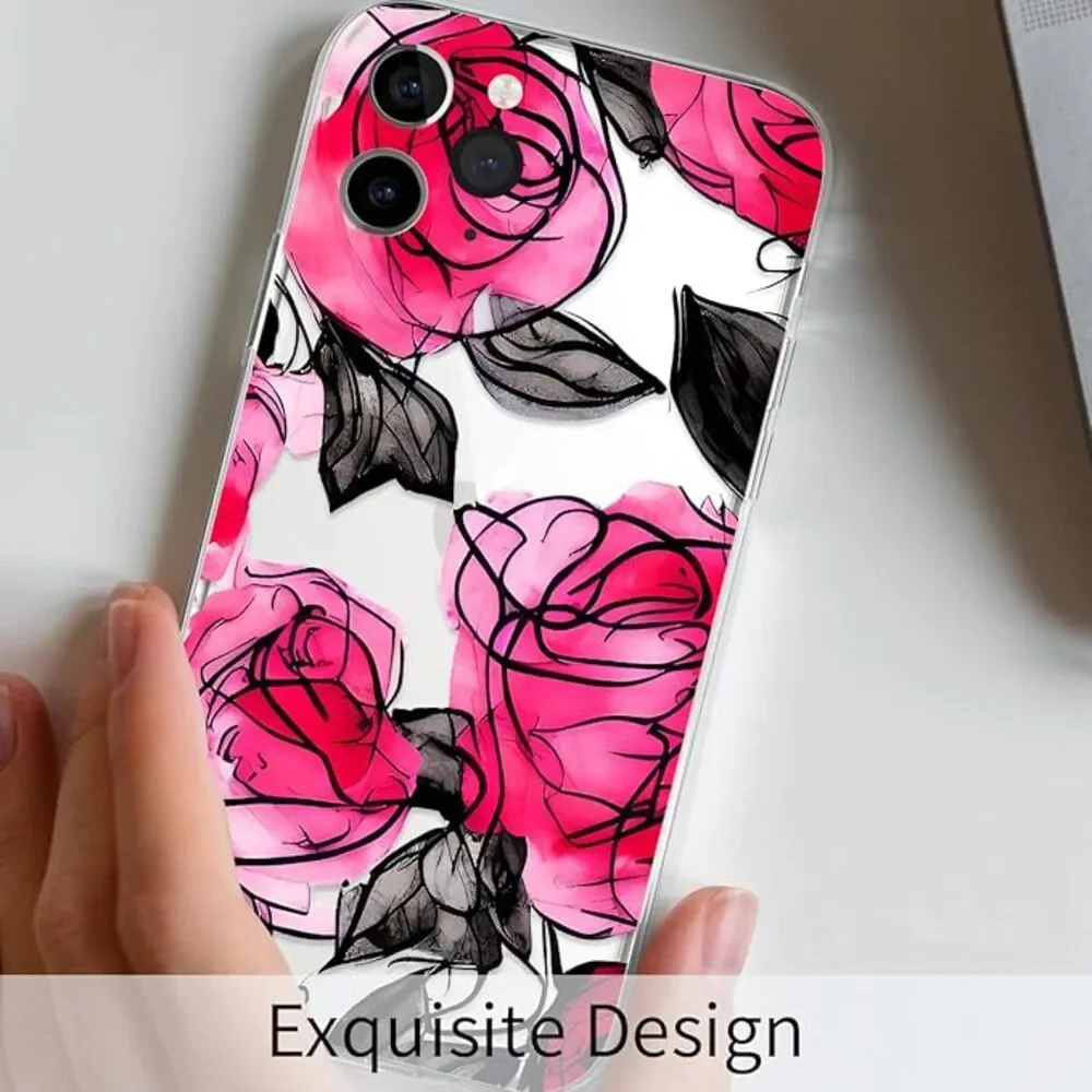 iPhone 12 Pro Max with Flower Floral Design